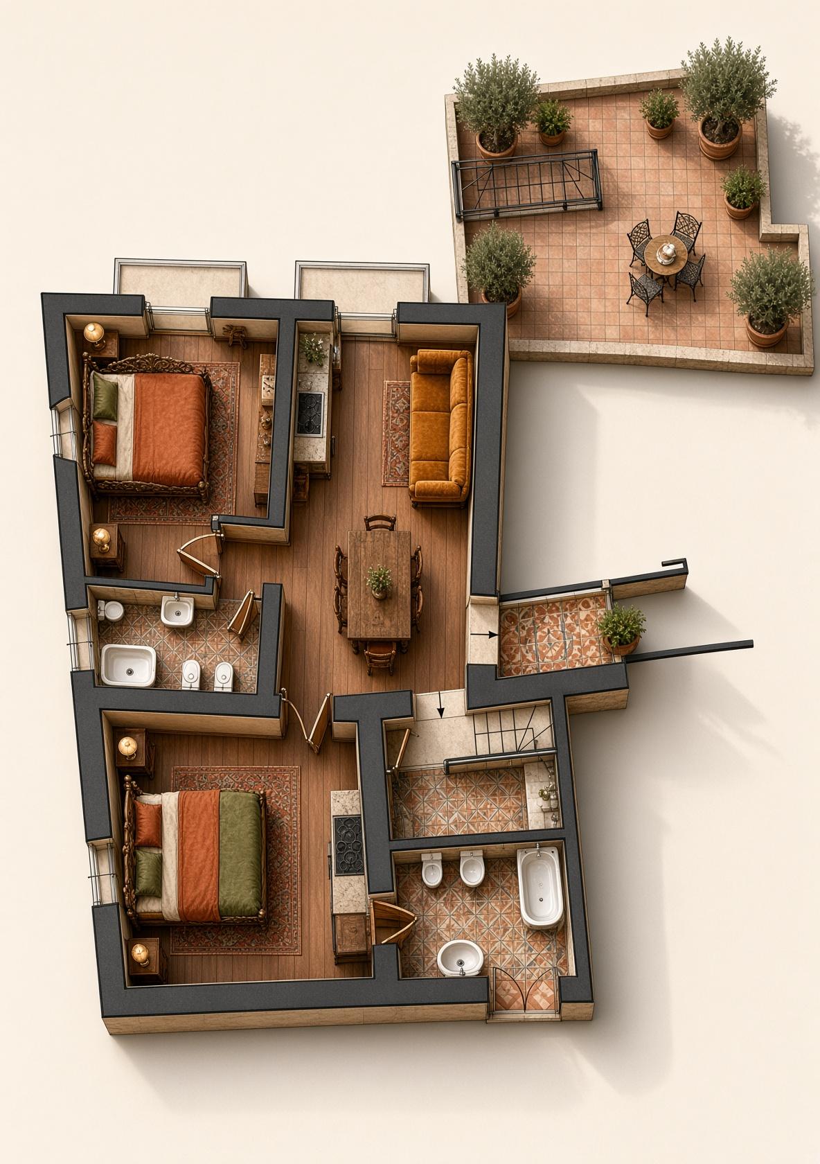 Planimetria appartamento 19